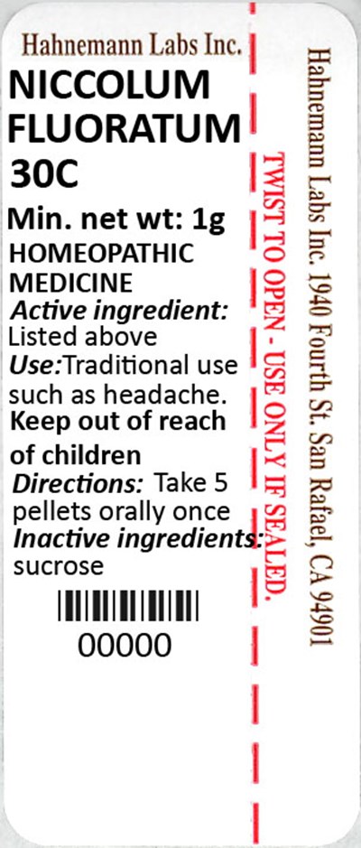Niccolum Fluoratum 30c 1g (Niccolum Fluoratum 30c 1g)